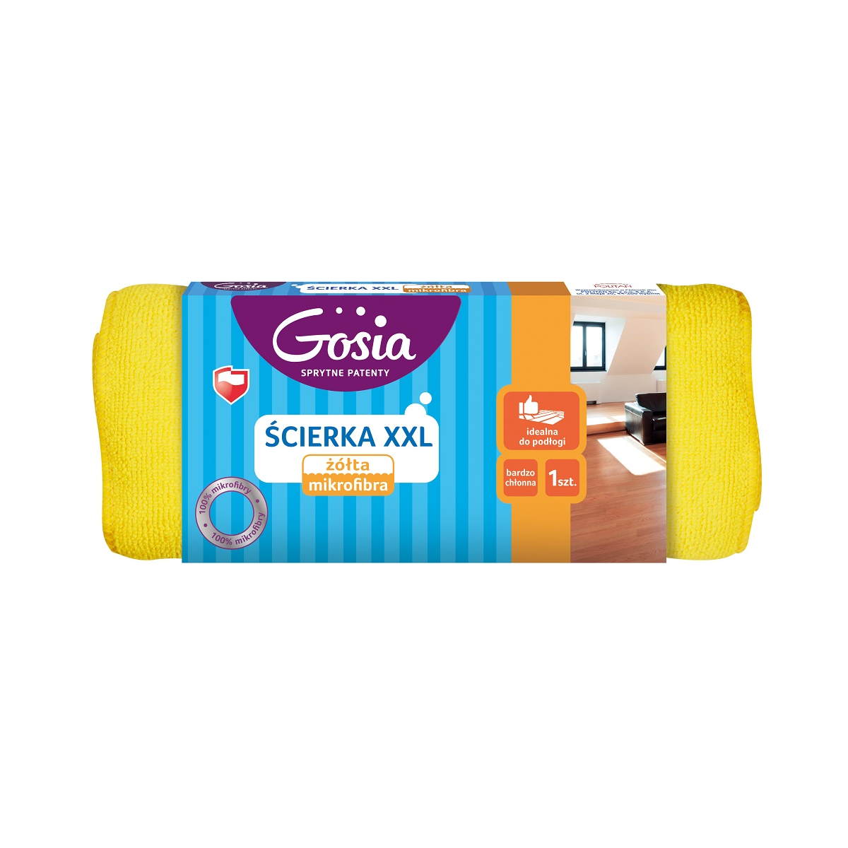 Gosia ścierka z mikrofibry do podłogi XXL 500/600 1szt