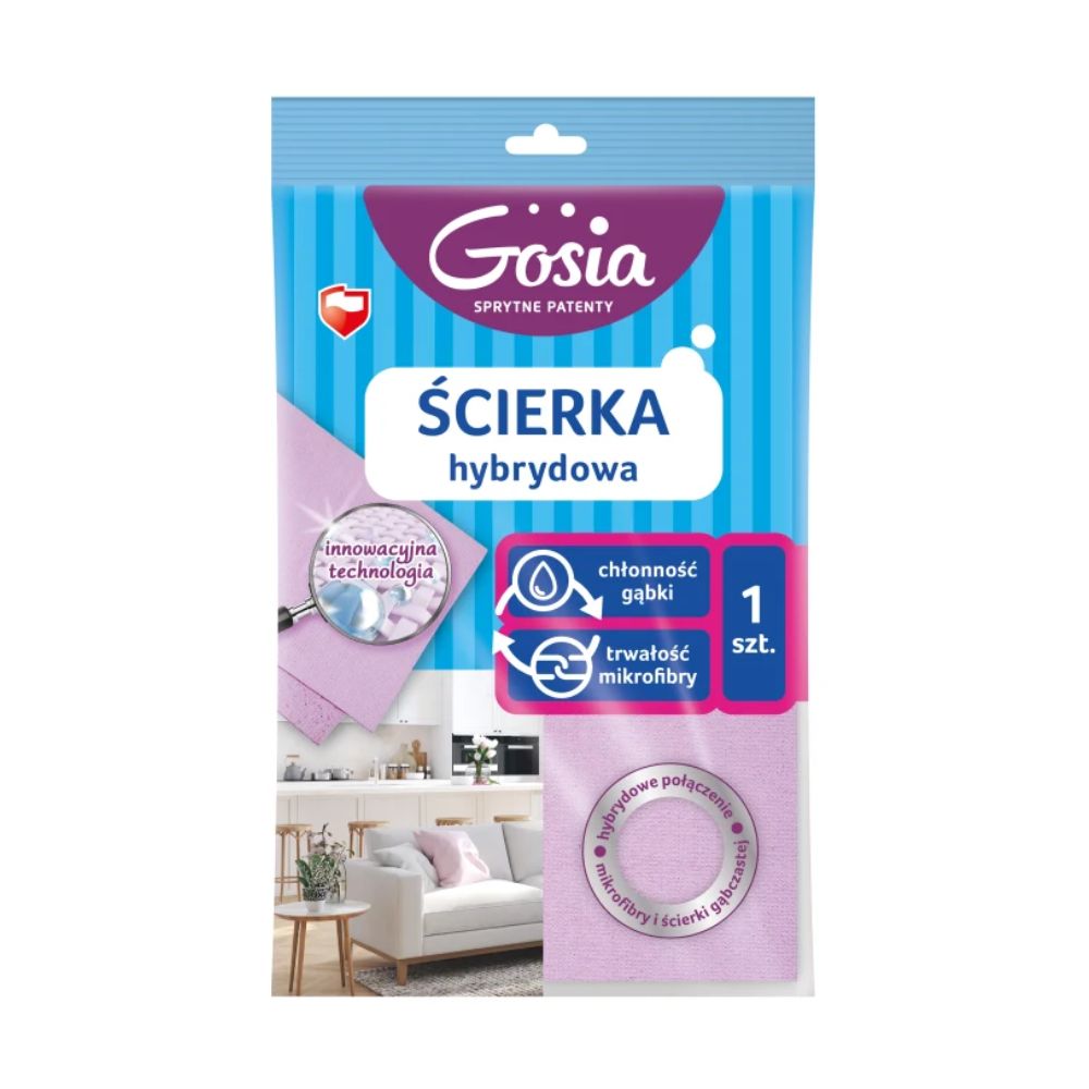 Gosia ścierka mikrofibra hybrydowa 1 sztuka