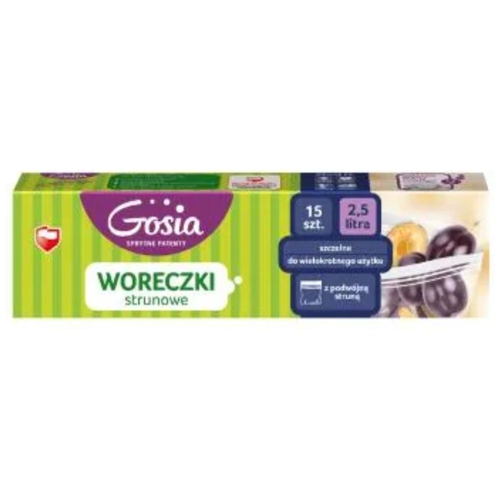 Gosia Woreczki Strunowe 2,5L, 15 sztuk