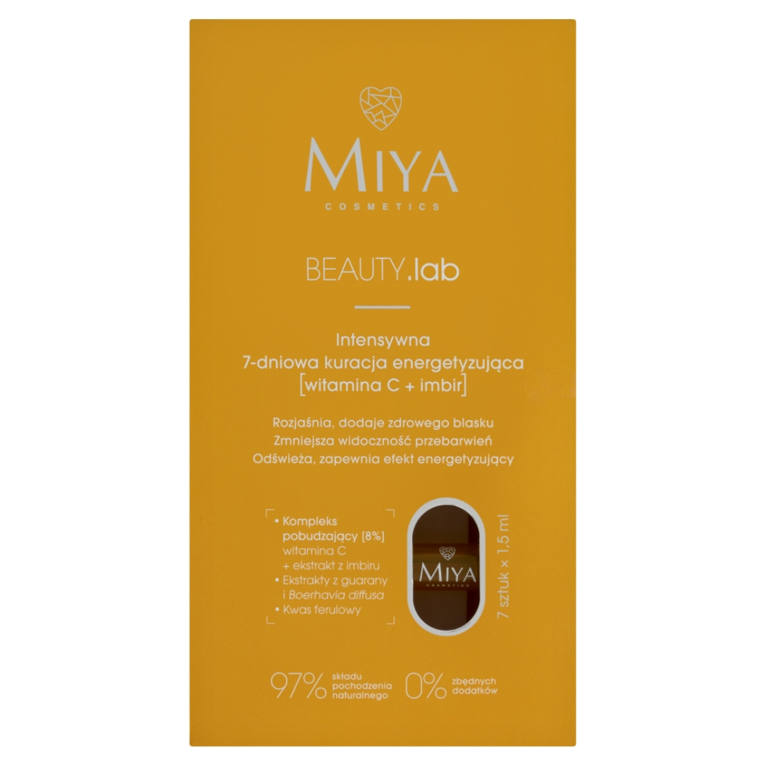 Miya Beauty.lab Intensywna 7-dniowa kuracja energetyzująca 7 x 1,5 ml