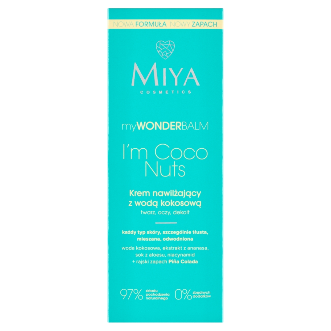 MIYA MyWonderBalm krem nawilżający z wodą kokosową 75 ml