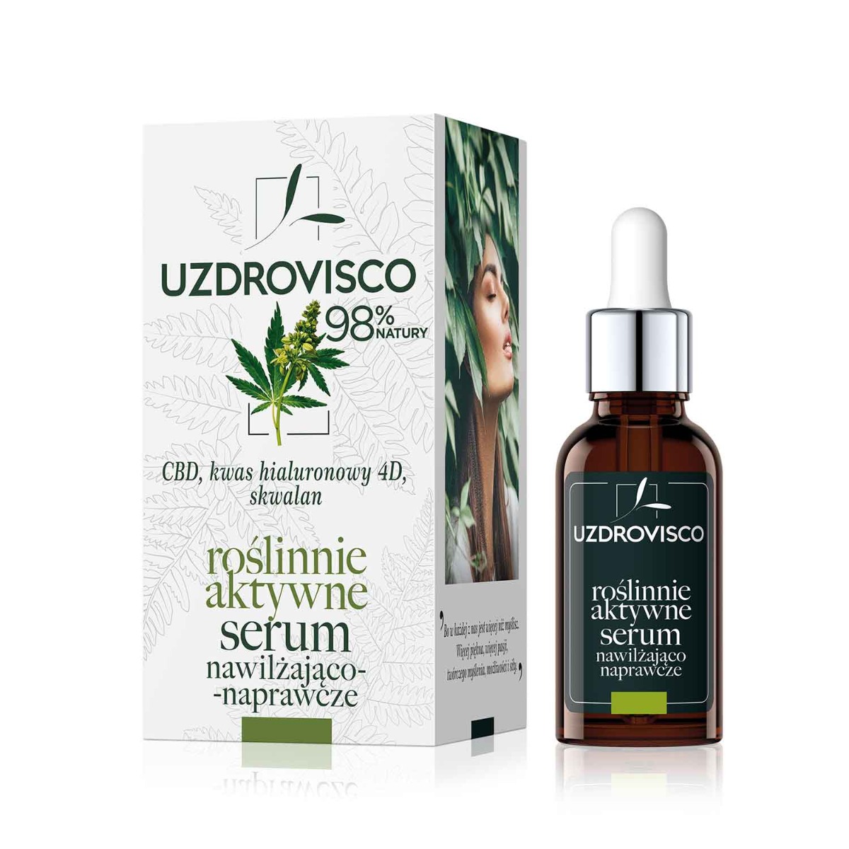 UZDROVISCO CBD SERUM NAWILŻ-NAPRAW 30ML