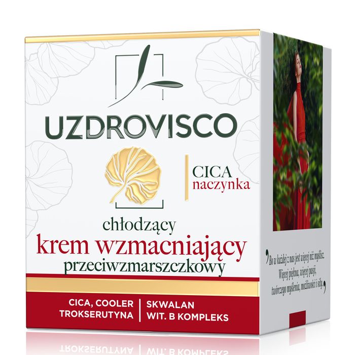 UZDROVISCO CICA Naczynka Krem przeciwzmarszczkowy wzmacniająco-kojący na dzień i na noc 50 ml main product photo