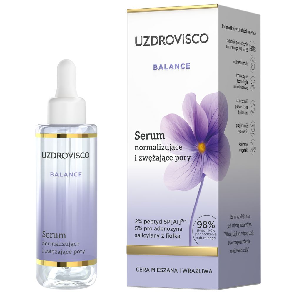 Uzdrovisco Balance serum normalizujące i zwężające pory 30 ml