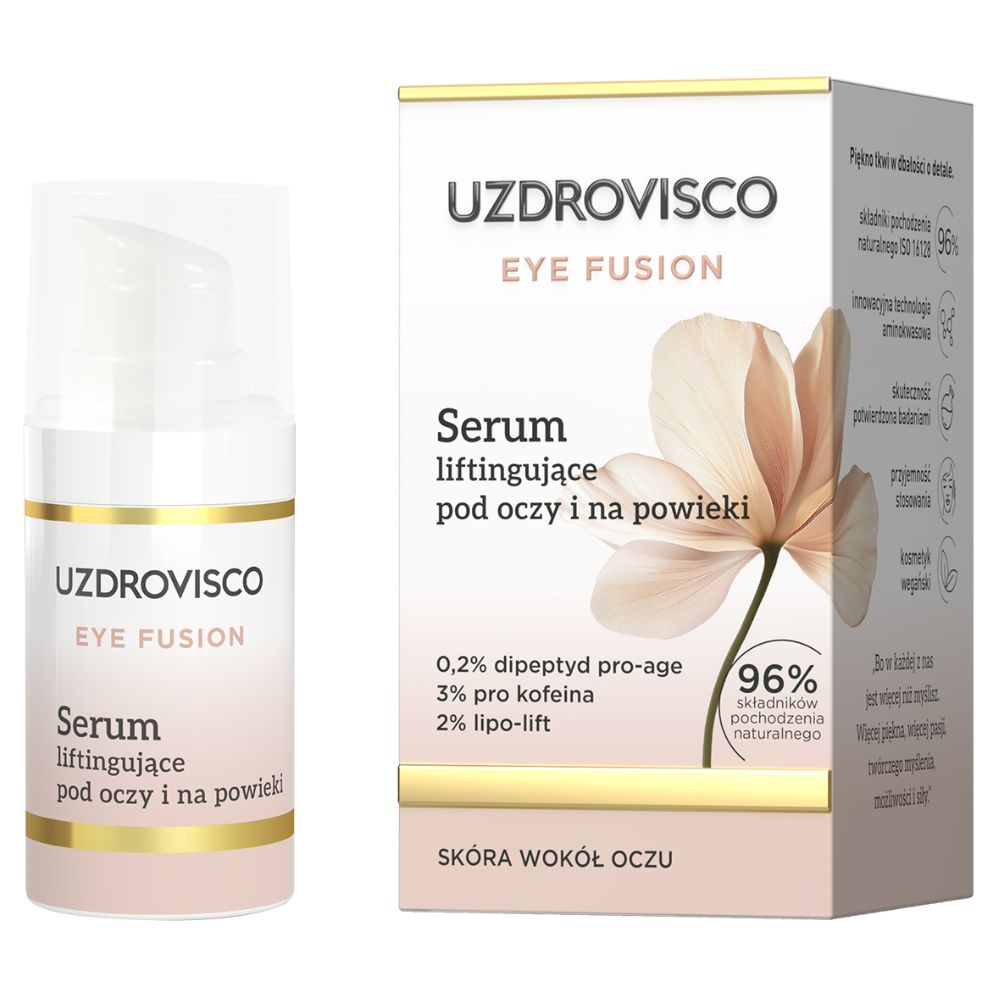 Uzdrovisco Eye Fusion serum liftingujące pod oczy i na powieki 15 ml