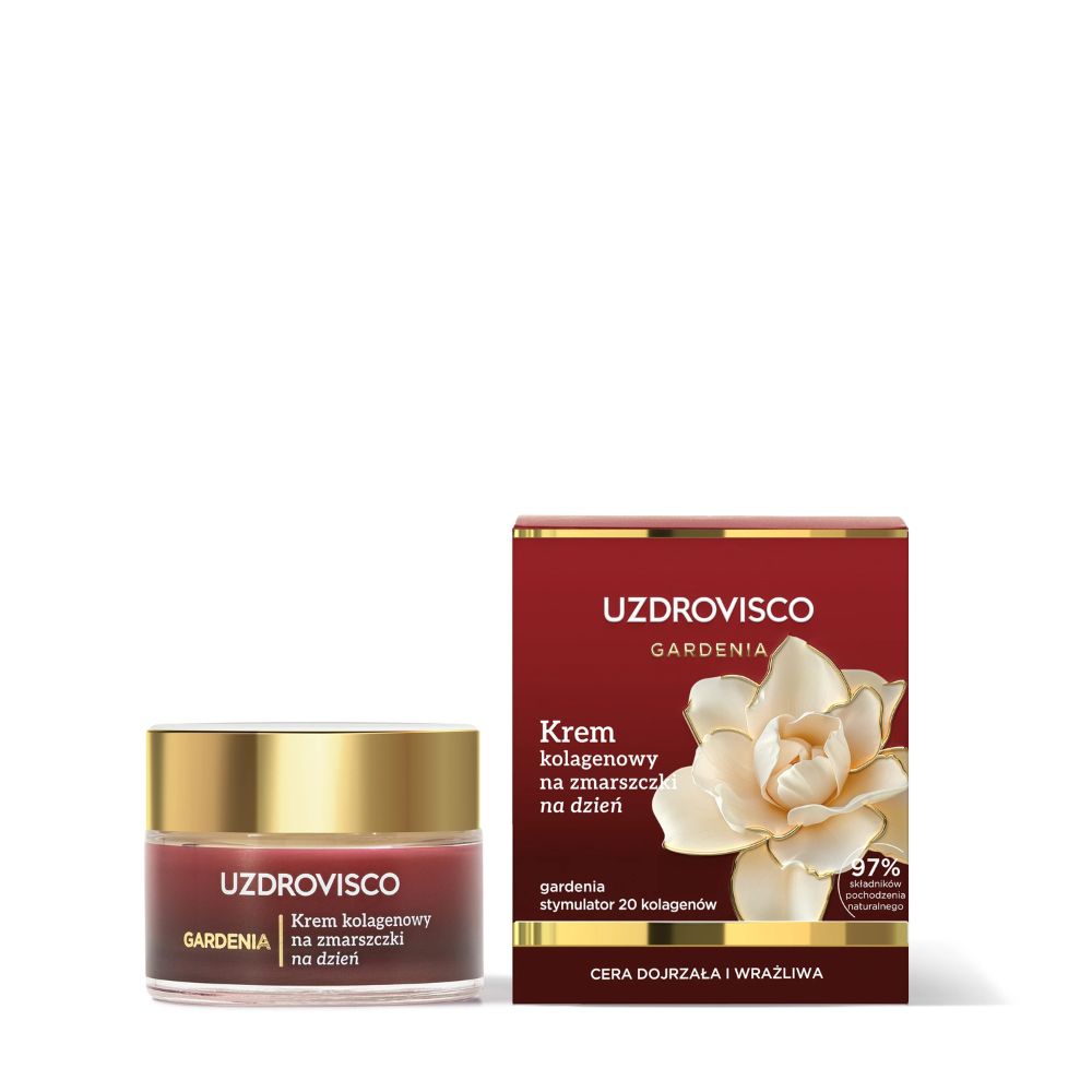 Uzdrovisco krem kolagenowy na zmarszczki na dzień 50 ML