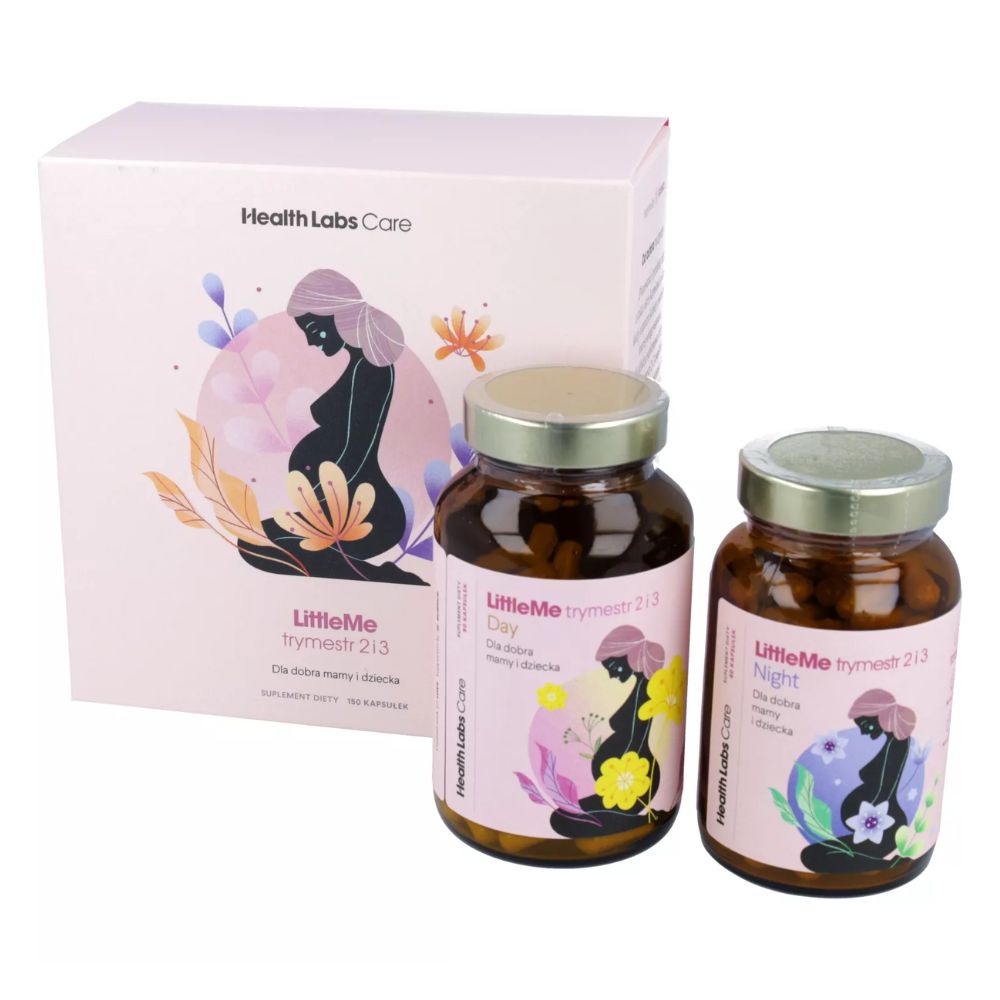 Health Labs Care Little Me Trymestr 2 i 3 suplement diety dla kobiet w ciąży 150 szt