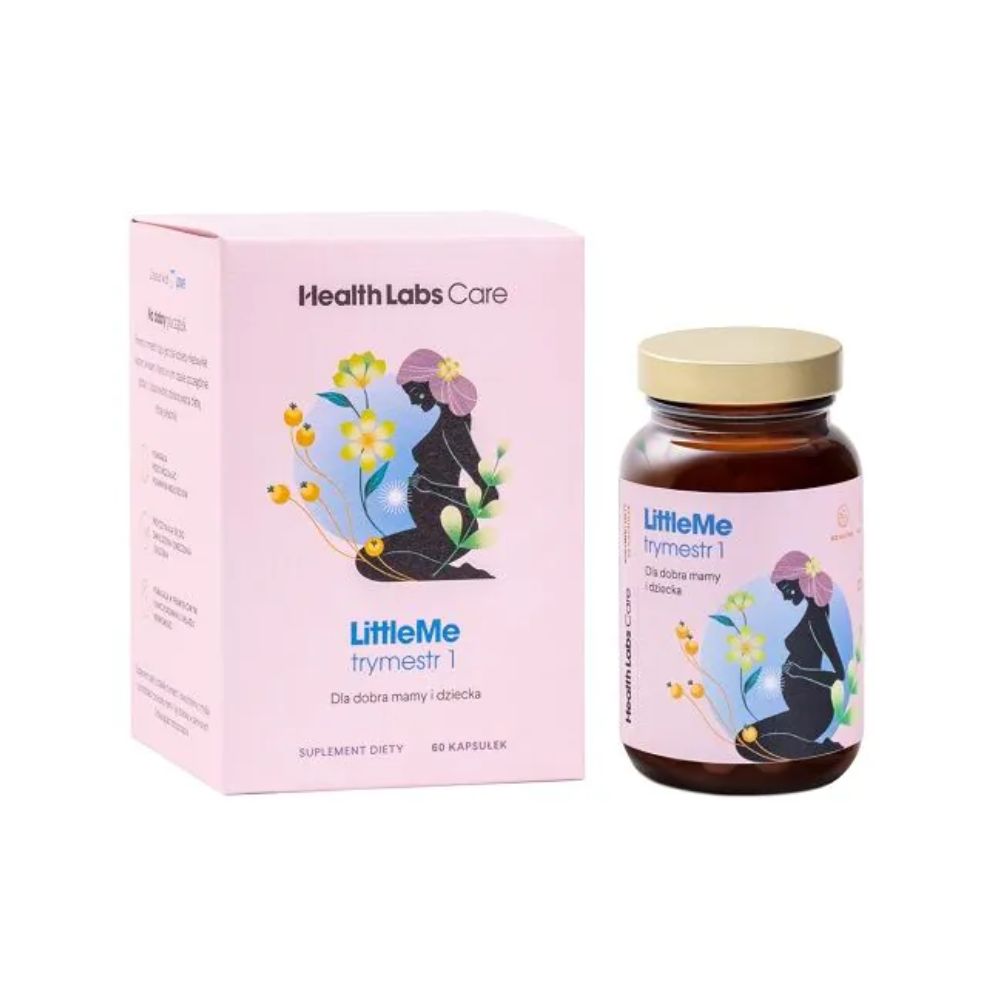 Health Labs Care Little Me Trymestr 1 suplement diety dla kobiet w ciąży 60 szt