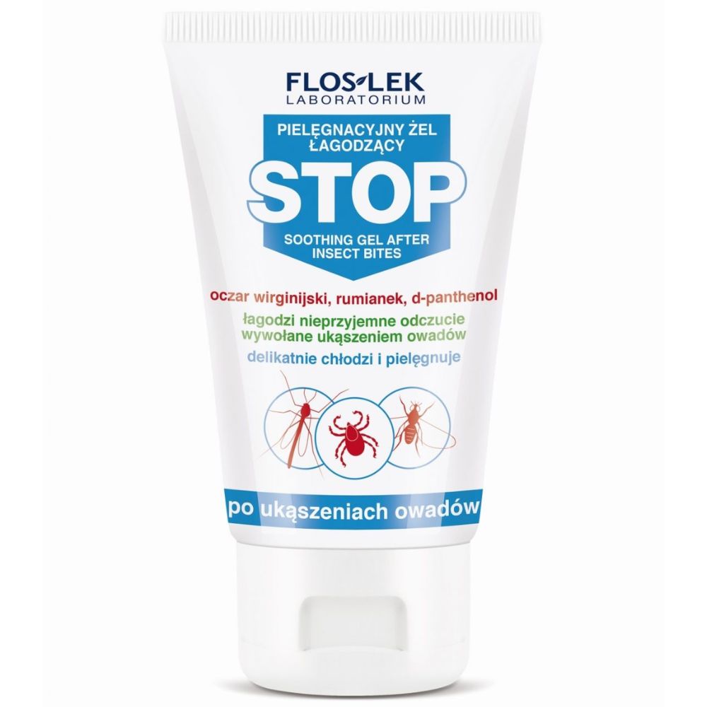 Floslek Stop pielęgnacyjny żel łagodzący po ukąszeniach owadów 50 ml