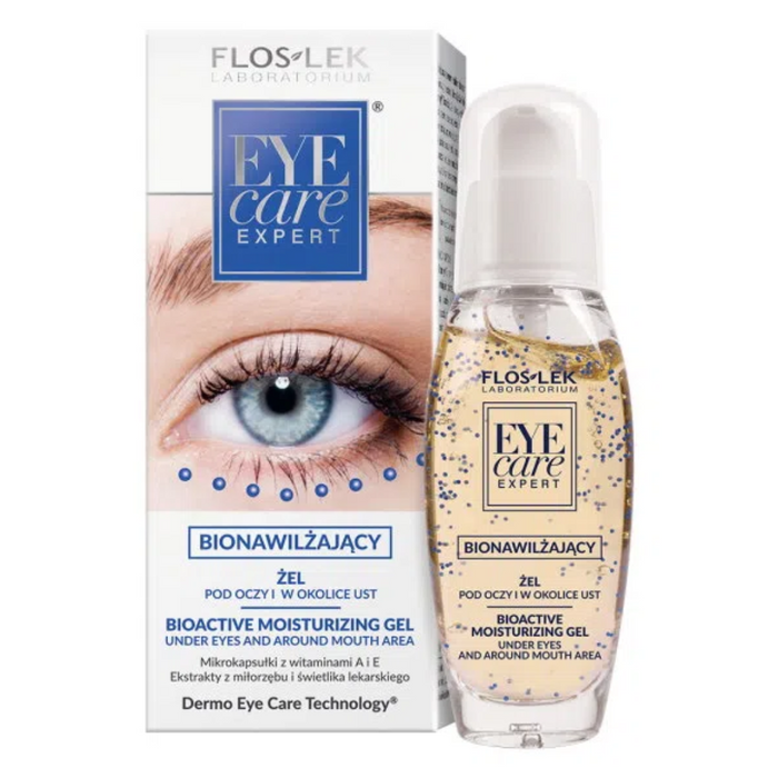 Floslek żel pod oczy i w okolice ust bionawilżający 30ml main product photo