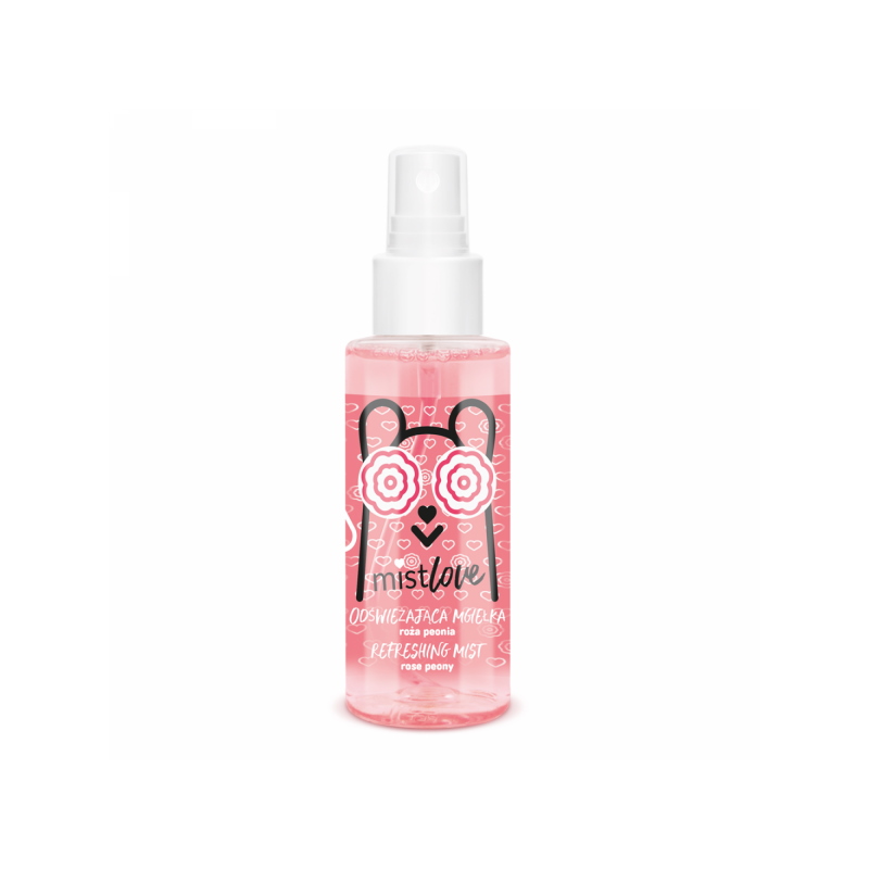 FLOSLEK MISTLOVE ODŚWIEŻAJĄCA MGIEŁKA RÓŻA PEONIA 95 ML