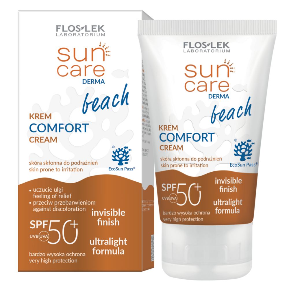Floslek Sun Care Comfort SPF50+ krem do twarzy i ciała 50 ml