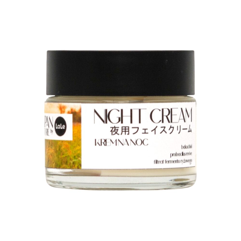 La-Le Japan Nature Krem na noc Ryżowy 50 ml