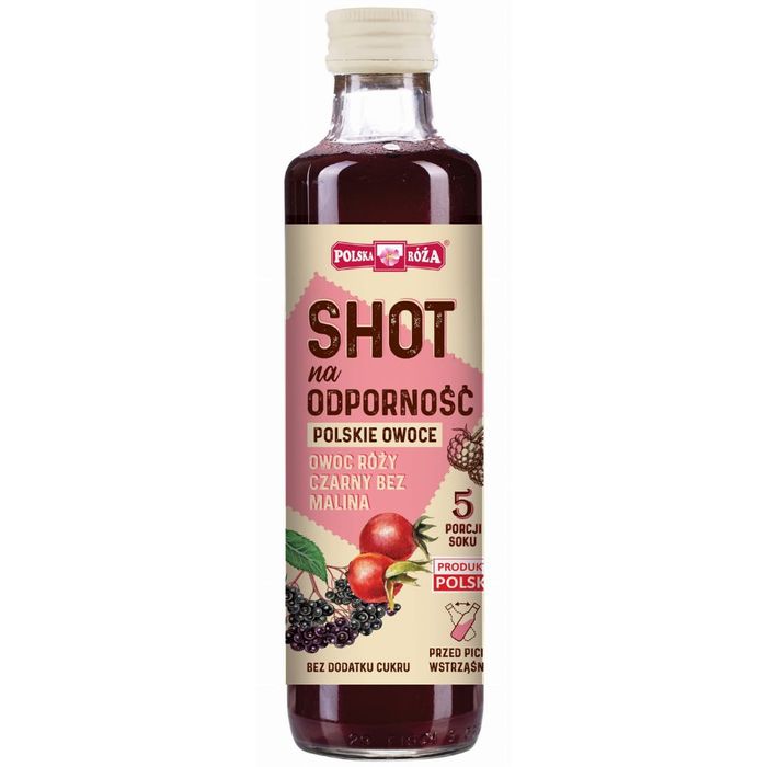 Polska Róża Shot na Odporność Polskie Owoce 250 ml main product photo