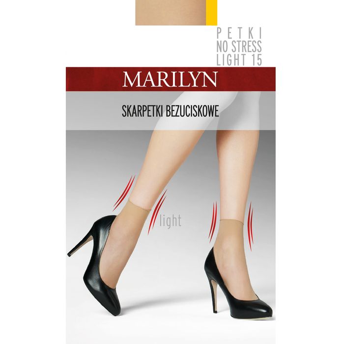 MARILYN PETKI SKARPETKI BLACK ONE SIZE main product photo