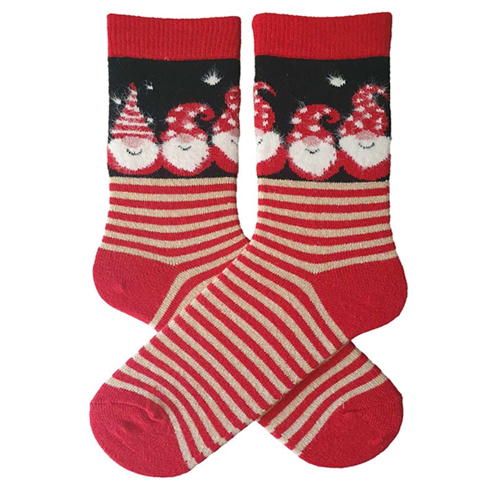 Marilyn Angora Woman No Terry D33 Red skarpetki 2 sztuki