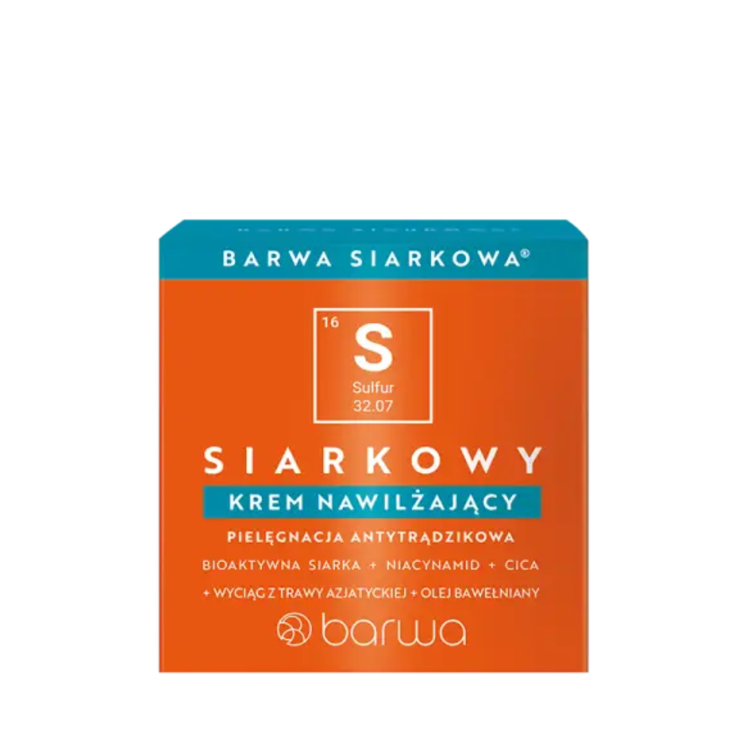 Barwa Siarkowa siarkowy krem nawilżający 50 ml