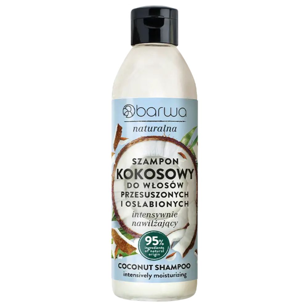 Barwa Coconut Shampoo szampon kokosowy do włosów 300 ml