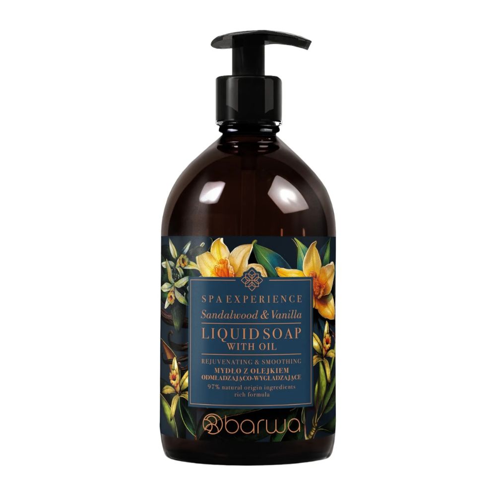Barwa Spa Experience sandalwood & vanilla mydło w płynie 380 ml