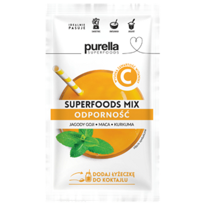 Purella superfoods Mieszanka Odporność - suplement diety main product photo