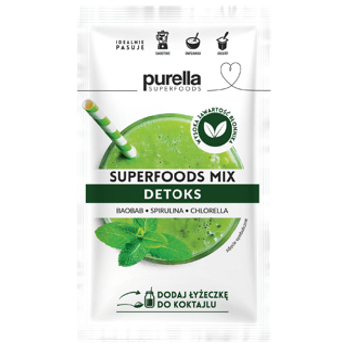 Purella superfoods Mieszanka Detoks - suplement diety main product photo
