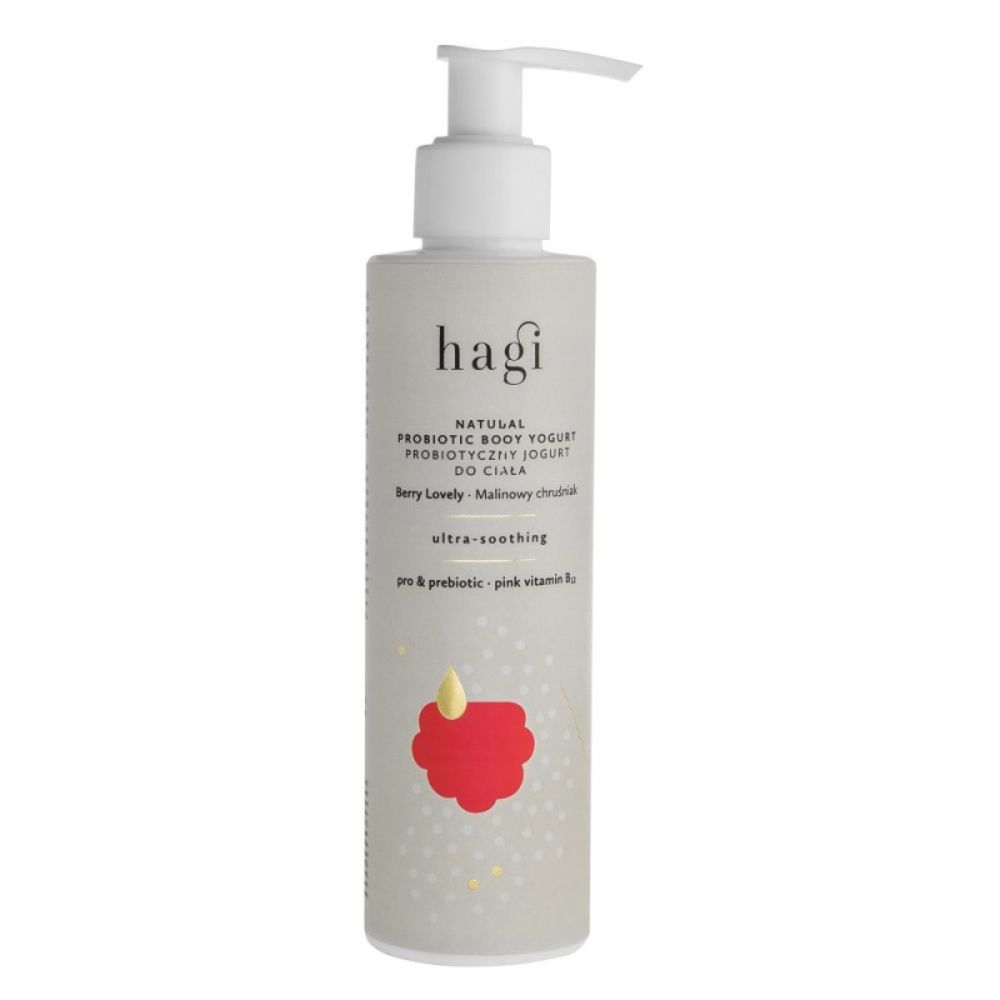 Hagi Malinowy Chruśniak ultra kojący postbiotyczny jogurt do ciała 200 ml