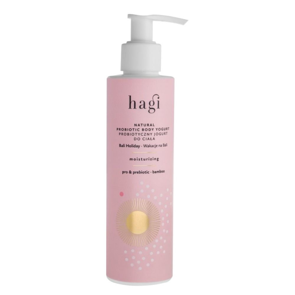 Hagi Wakacje Na Bali nawilżający postbiotyczny jogurt do ciała 200 ml