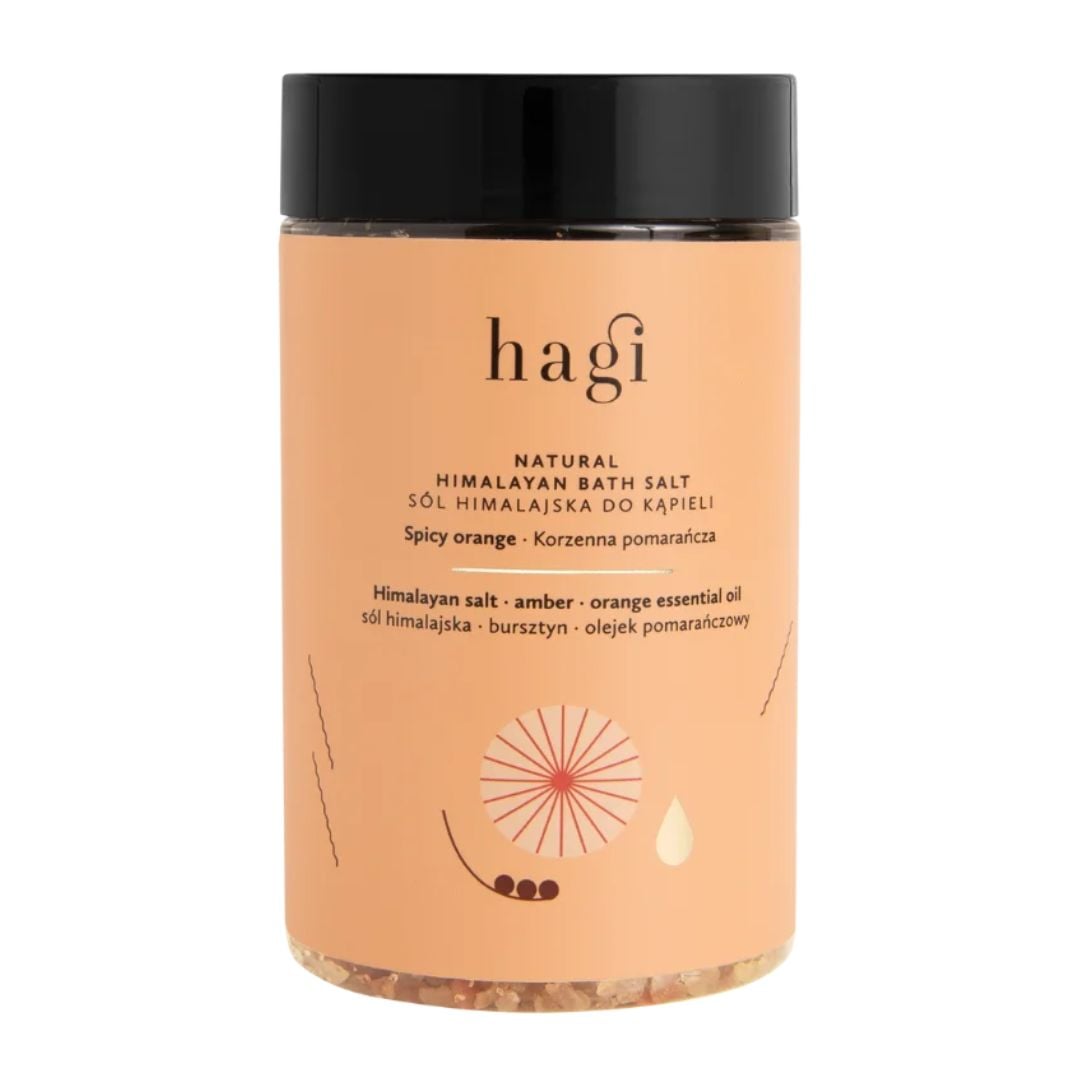 Hagi sól do kąpieli himalajska Korzenna Pomarańcza 480 g