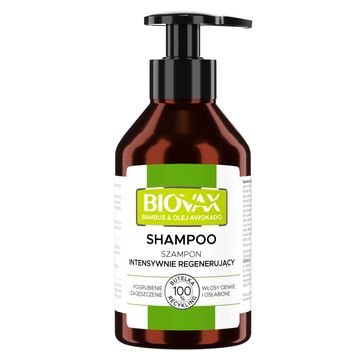 Biovax Bambus i olej awokado do włosów cienkich łamliwych - szampon 200 ml