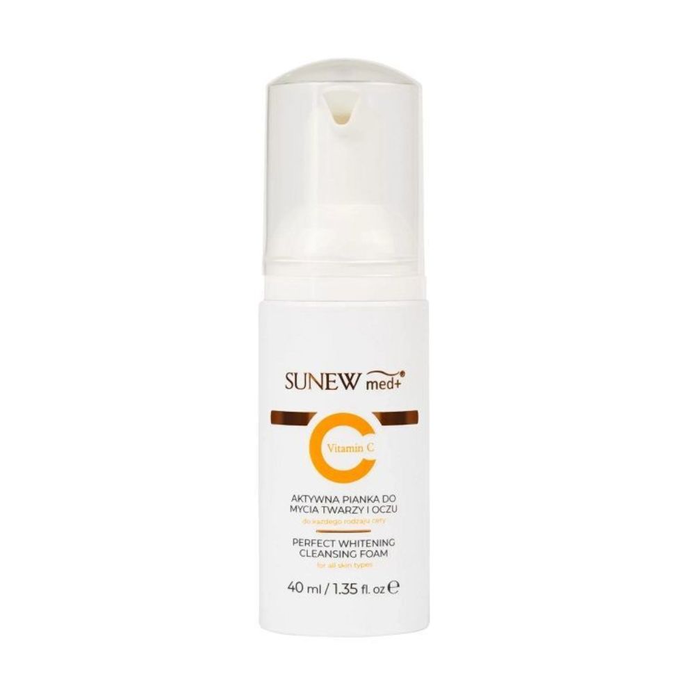 SunewMed+ Vitamin C pianka do mycia twarzy i oczu 40 ml