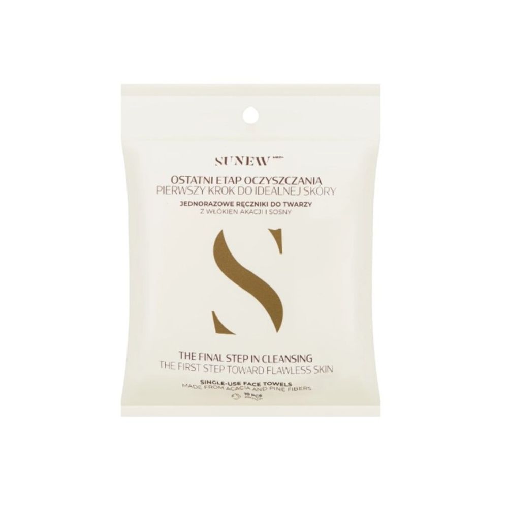 SunewMed+ Jednorazowe Ręczniki do Twarzy 10 szt