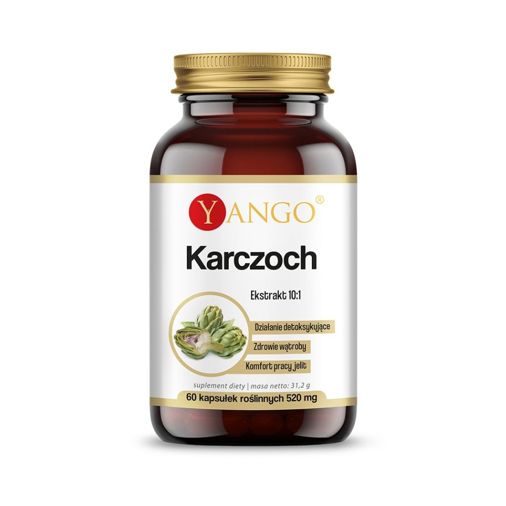 Yango Karczoch ekstrakt 60 kapsułek