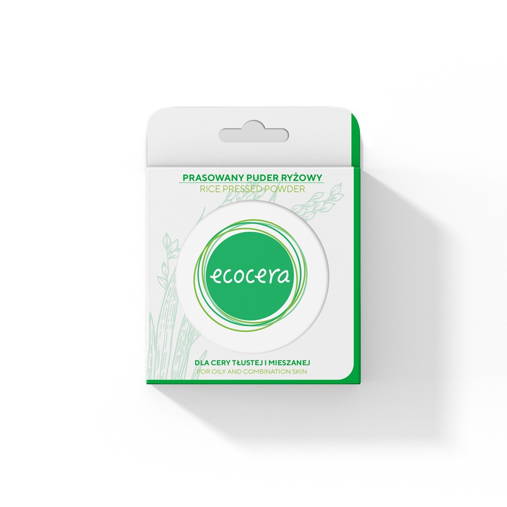 ECOCERA PUDER RYZOWY PRASOWANY 10G