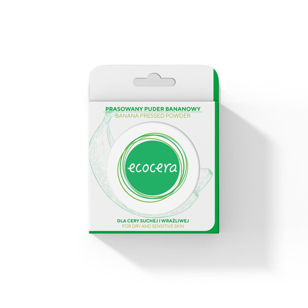 ECOCERA PRASOWANY PUDER BANANOWY 10G