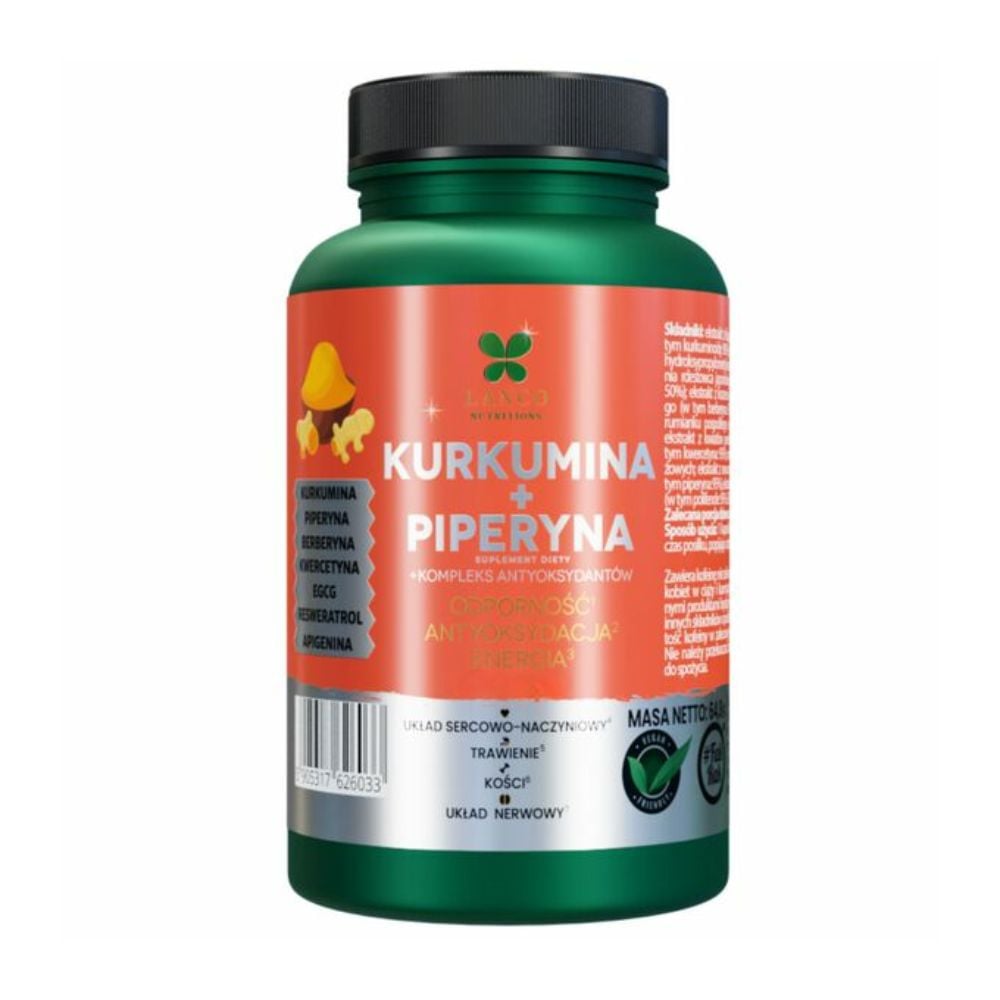Lanco Kurkumina + Piperyna 60szt