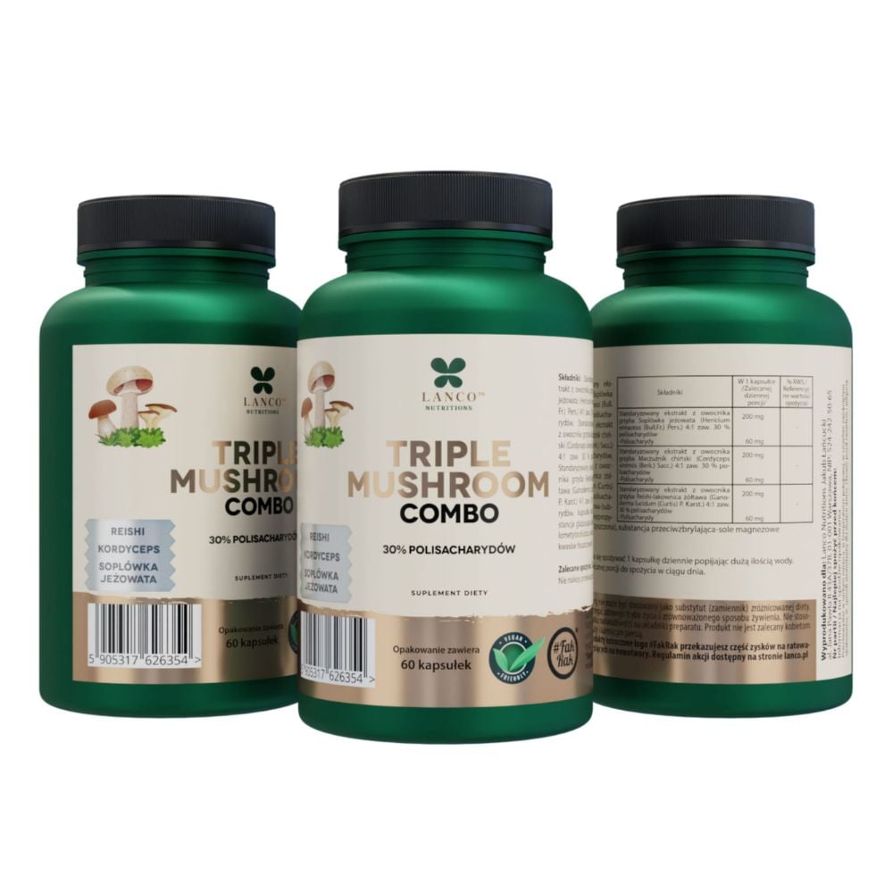 Lanco Triple Mushroom Combo 60szt