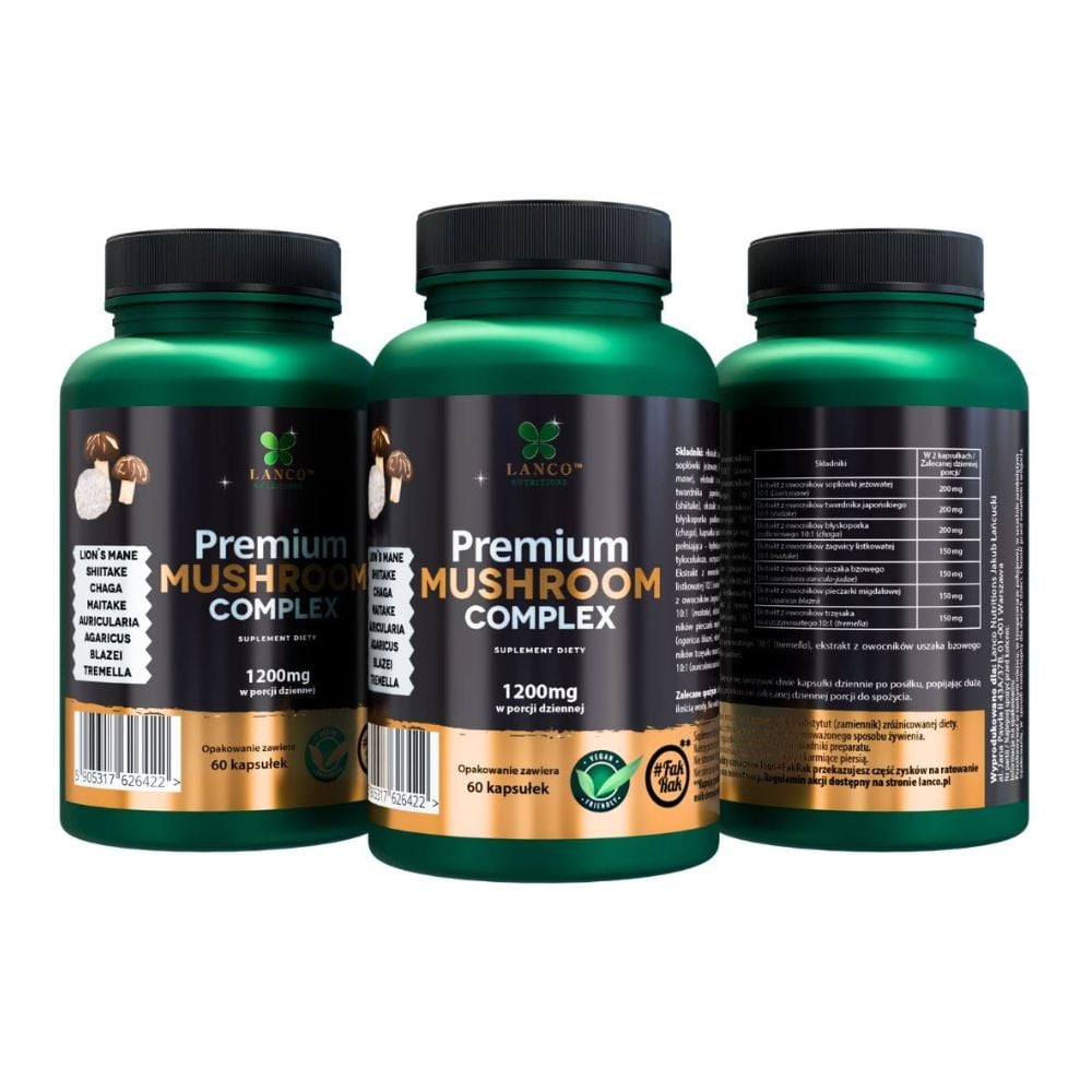 Lanco Premium Mushroom Complex 60szt