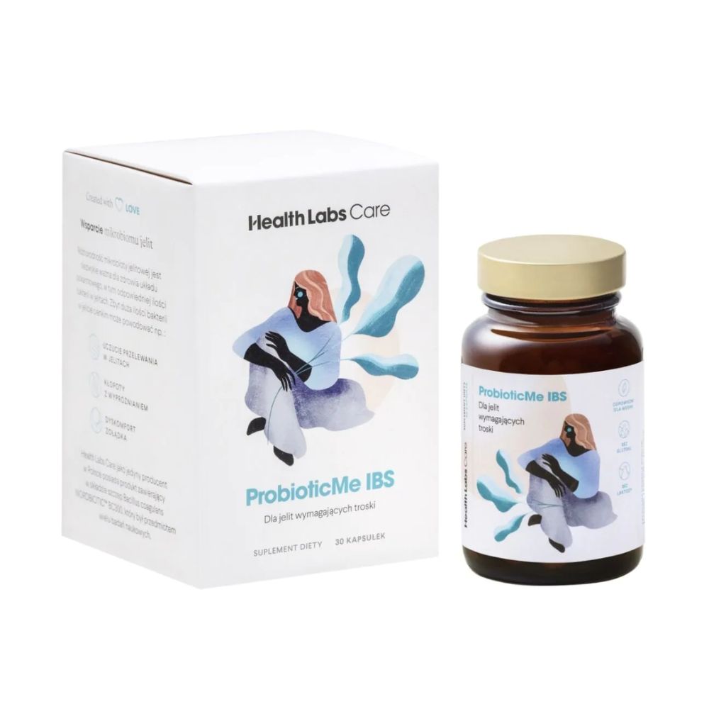 Health Labs Care ProbioticMe IBS Suplement diety wspierający układ pokarmowy 30 szt