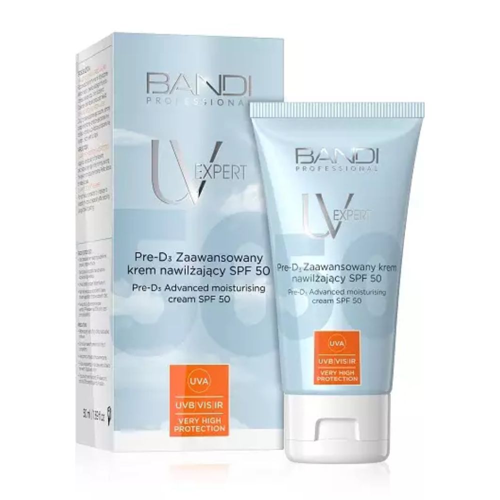 Bandi UV EXPERT Pre-D3 Zaawansowany krem nawilżający SPF 50 50 ml