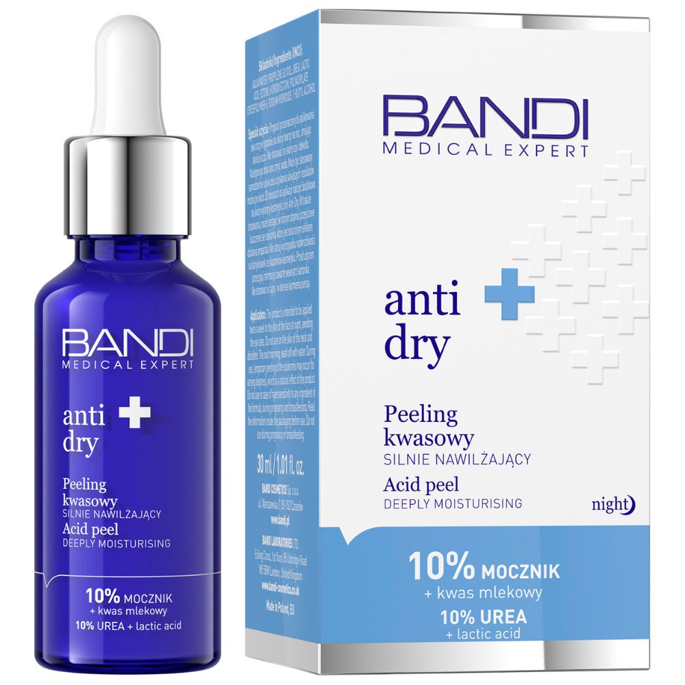Bandi Medical Expert anti dry Peeling kwasowy silnie nawilżający 30 ml
