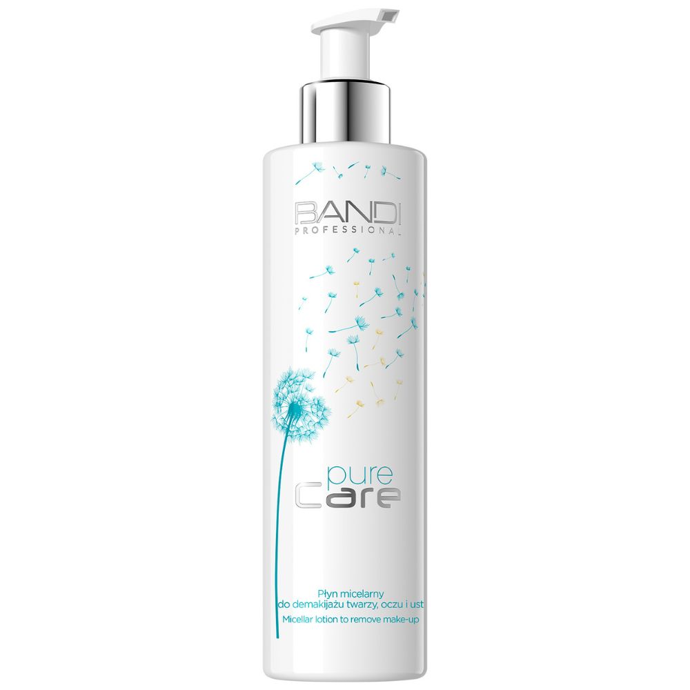 Bandi Pure Care Płyn micelarny do demakijażu twarzy, oczu i ust 230 ml