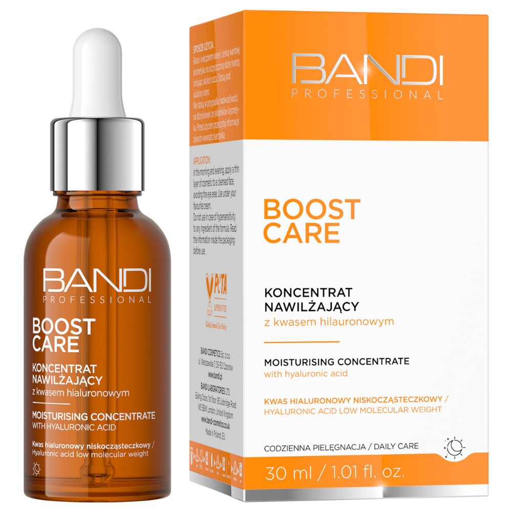 Bandi Boost Care Koncentrat nawilżający z kwasem hialuronowym 30ml