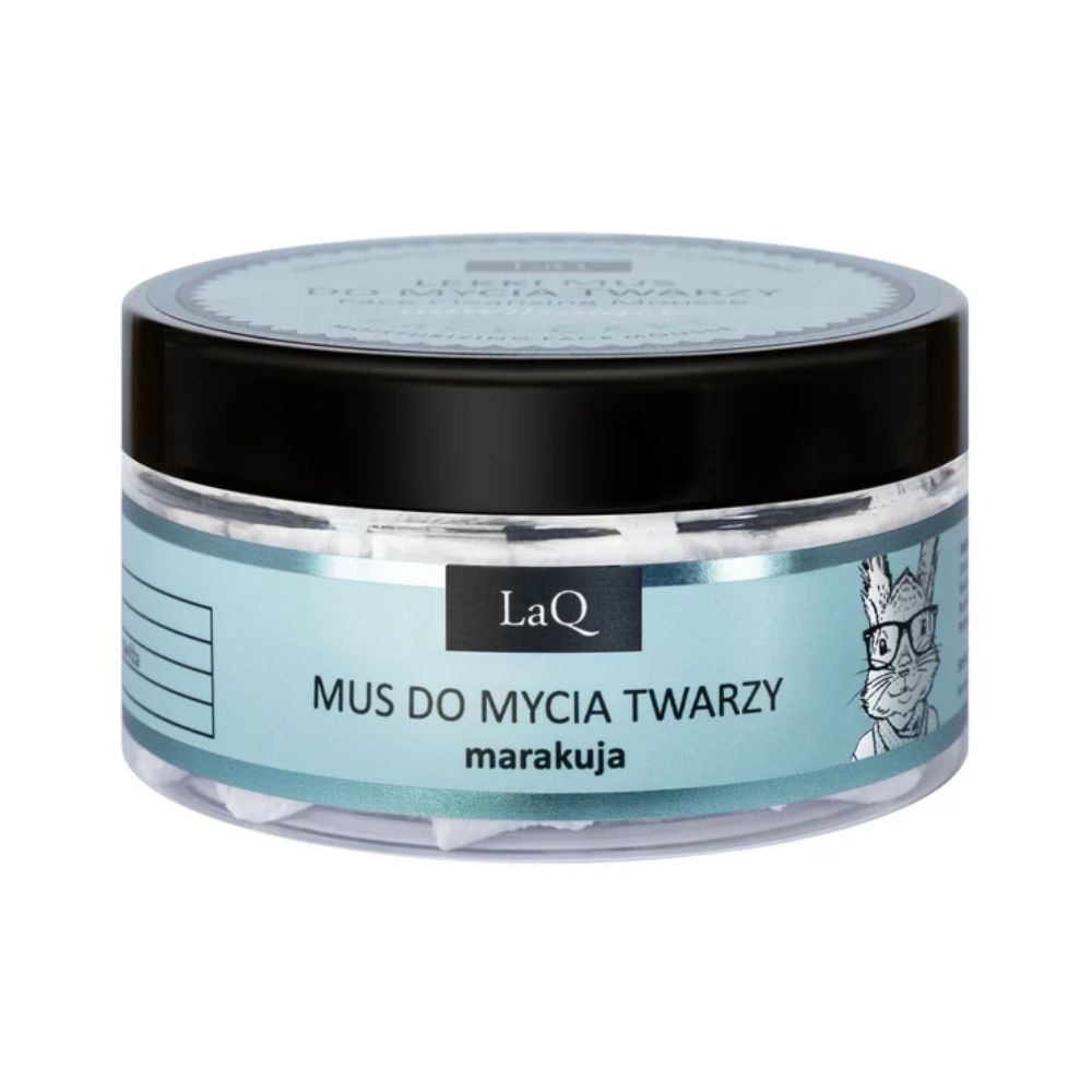 LaQ Nawilżający Mus do mycia twarzy marakuja 40 g