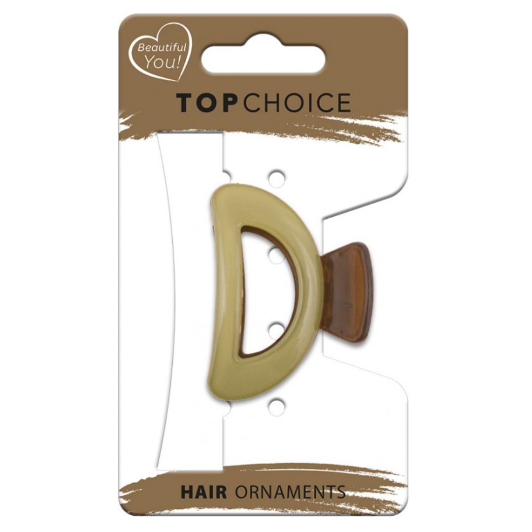 Top Choice klamra do włosów Round Gloss 1 szt.