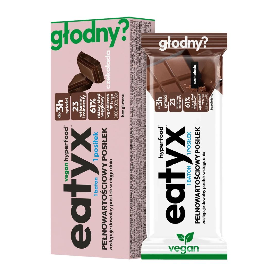 Eatyx posiłek vegan w formie batona czekolada 60 g