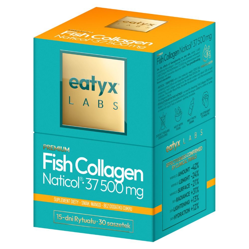 Eatyx Labs Collagen Rybi Naticol 3X Peptide Mango 75 g