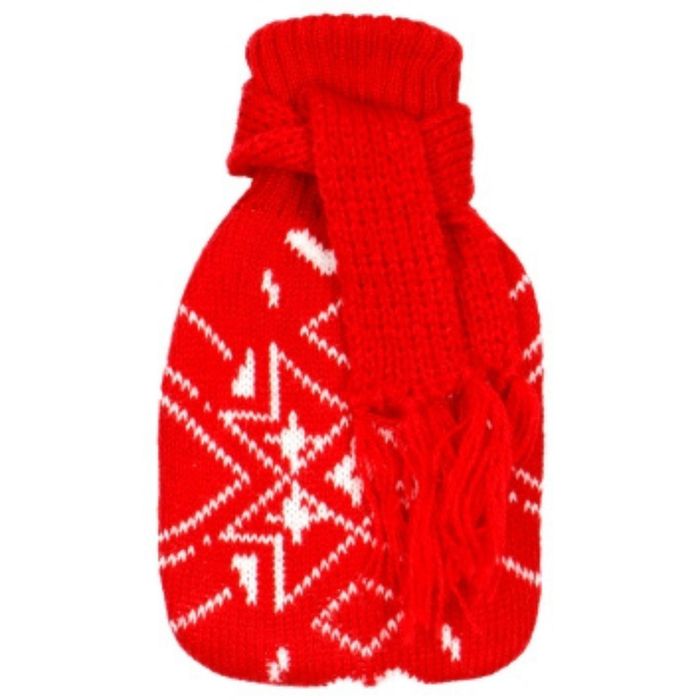 INCOOD Mikołajki W Sweterku Z Szalikiem Święta ogrzewacz do rąk 1 sztuka main product photo