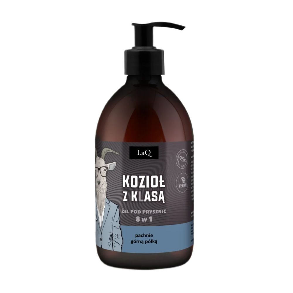 LaQ Żel pod prysznic 8w1 Kozioł z klasą 500 ml