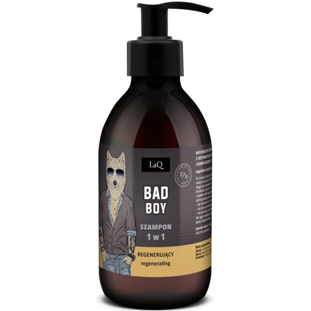LaQ Bad Boy szampon regenerujący 300 ml