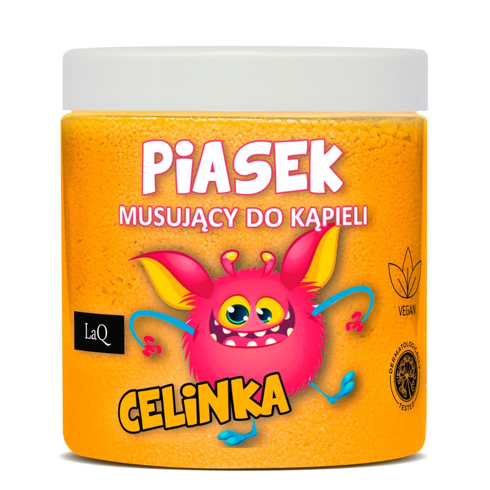 LaQ Celinka piasek musujący do kąpieli 190 g